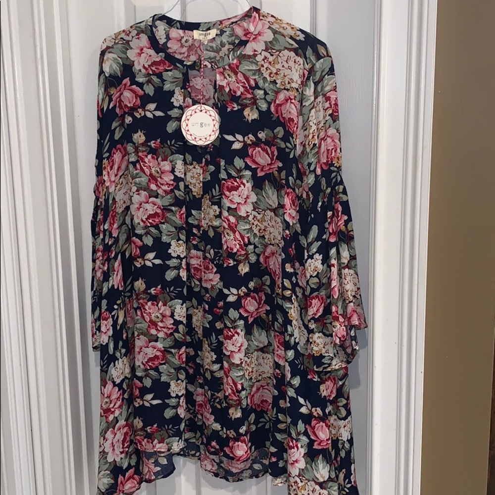 Ladies NWT Umgee Boutique Dress Large